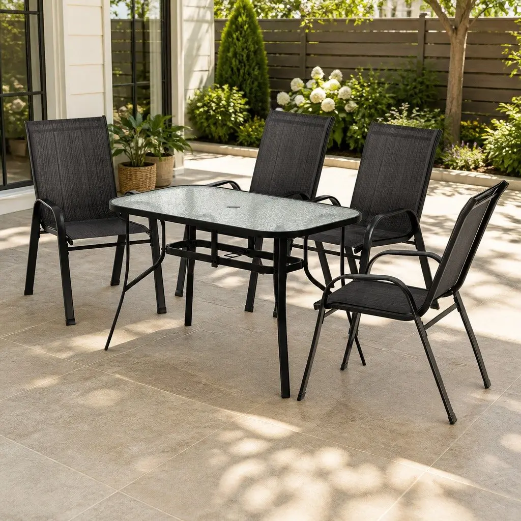 5 Piece Outdoor Dining Set for Gatherings