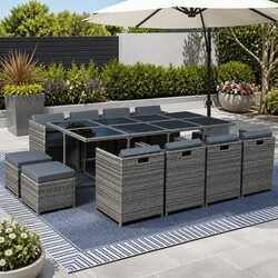 Your Ideal Outdoor Dining Set: 13 Pieces of Comfort