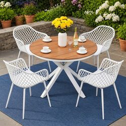Enjoy Outdoor Dining with This 5-Piece Set for Four