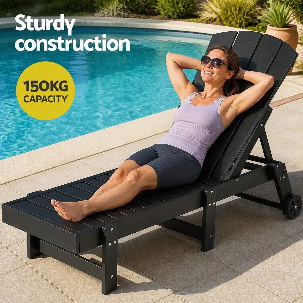 Sun Lounger for Outdoor Use