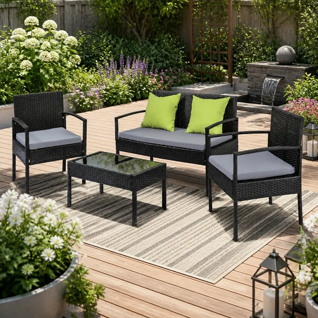 4 Seater Patio Sofa Set