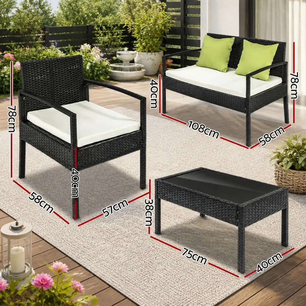 4 Seater Patio Sofa Set