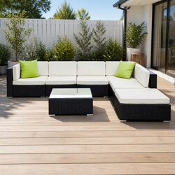 Create a Cozy Outdoor Retreat with This 7-Piece Set