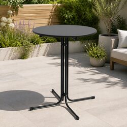 Your New Favorite Bar Table, Round and Folding, 109cm High