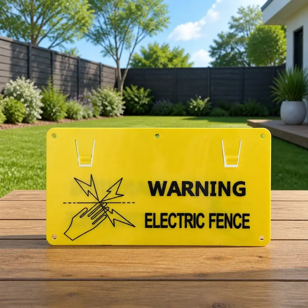 Polywire Electric Fence 1000M High Visibility Red White Durable Livestock Pet Containment Fencing Wire