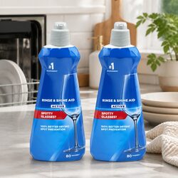 Shine & Dry Regular Rinse Aid 400mL – Clean, Shine, and Protect