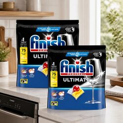 Ultimate Lemon Dishwasher Tablets 150 Pack Deep Clean Fast Dissolving