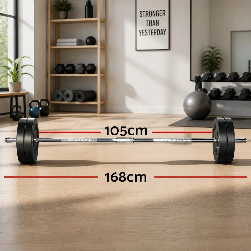 48kg Barbell Set for Better Workouts