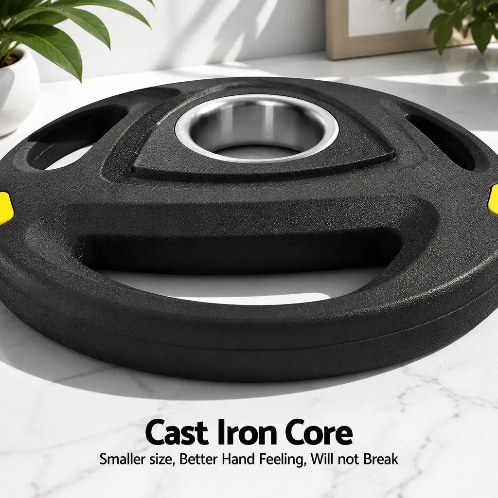 5kg x2 Olympic Weight Plates for Home Workouts