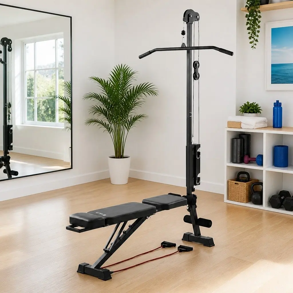 Adjustable Weight Bench Multi-Function Foldable Home Gym Training FID