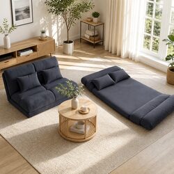 Your New Floor Lounge Sofa Bed and Coffee Table Set