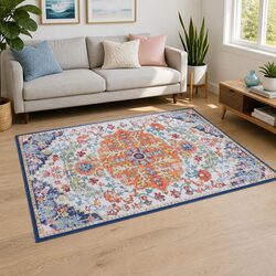 Add Warmth with a 120X170cm Geometric Rug for Your Space