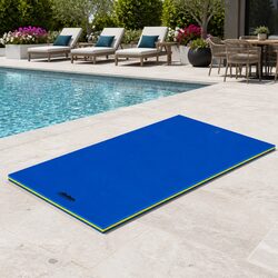 Floating Water Mat 3.5x1.8m Foam Pad Pool Platform Multicolour Bungee Cord