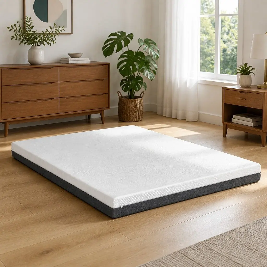 Memory Foam Mattress Double 15cm Cool Gel Soft Support Egg Crate Washable Cover