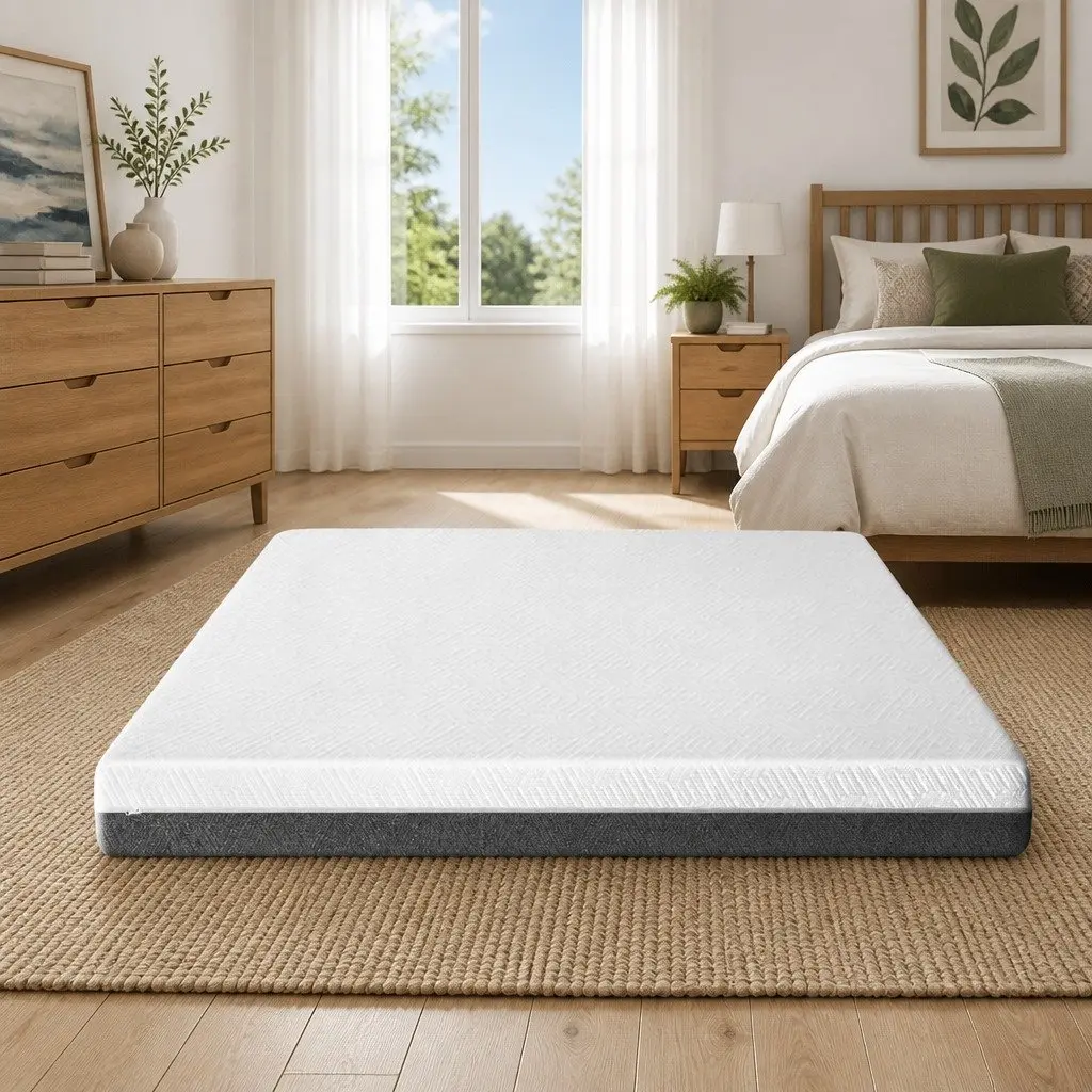 Memory Foam Mattress Double 15cm Cool Gel Soft Support Egg Crate Washable Cover