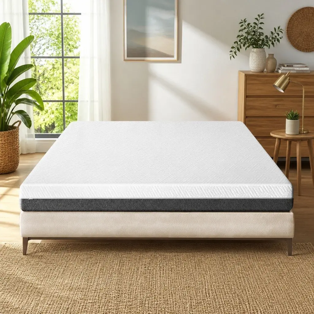 Memory Foam Mattress Double 15cm Cool Gel Soft Support Egg Crate Washable Cover