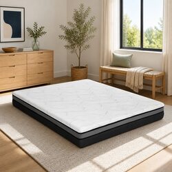 Memory Foam Mattress King Single 25cm Cool Gel Medium Firm Sleep Support Bed
