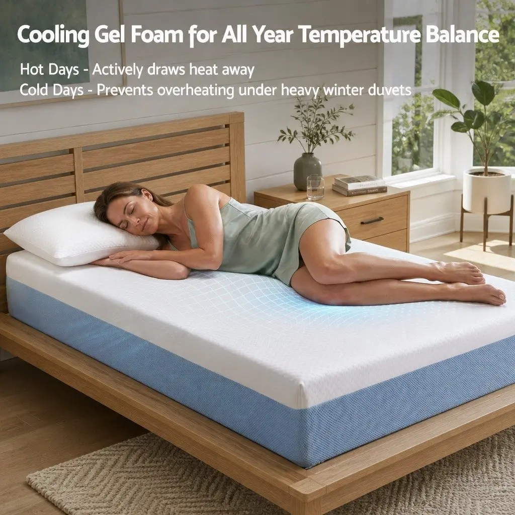 22cm Single Memory Foam Mattress