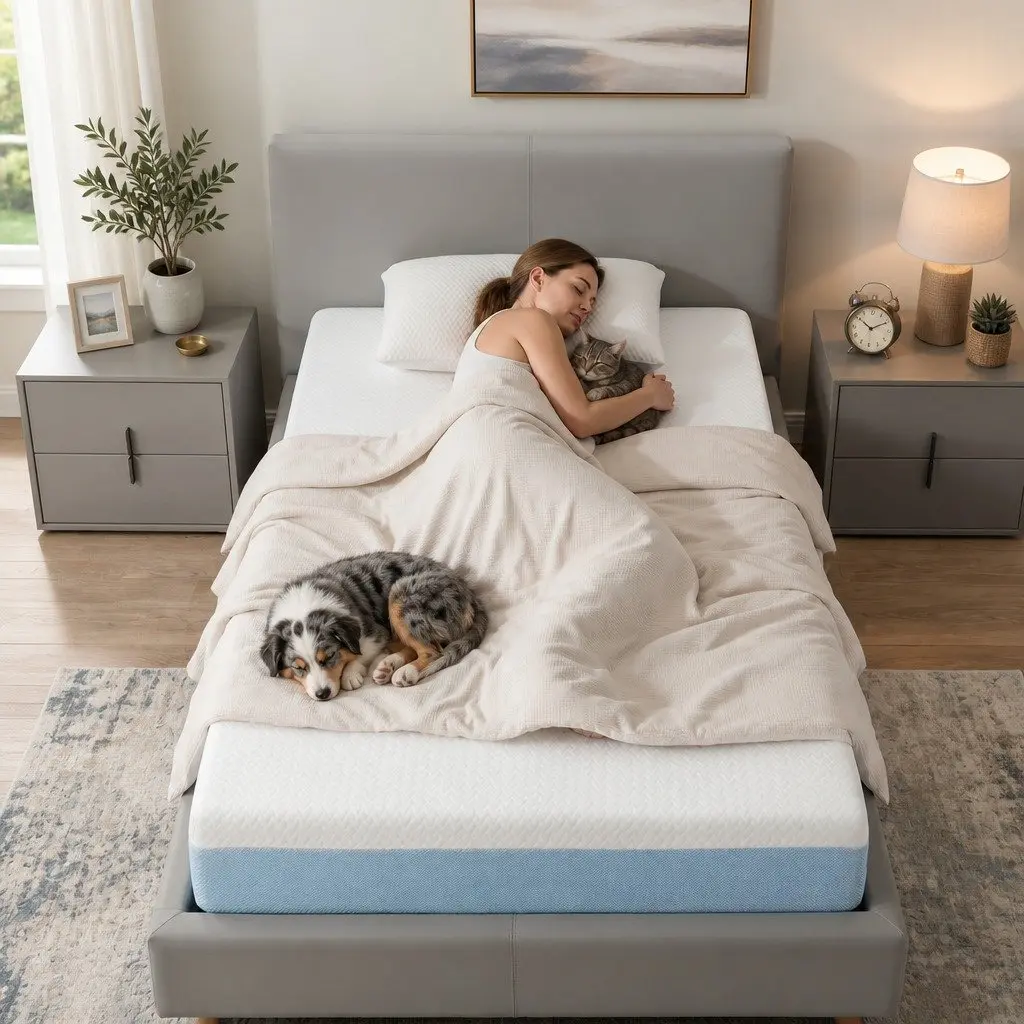 22cm Single Memory Foam Mattress