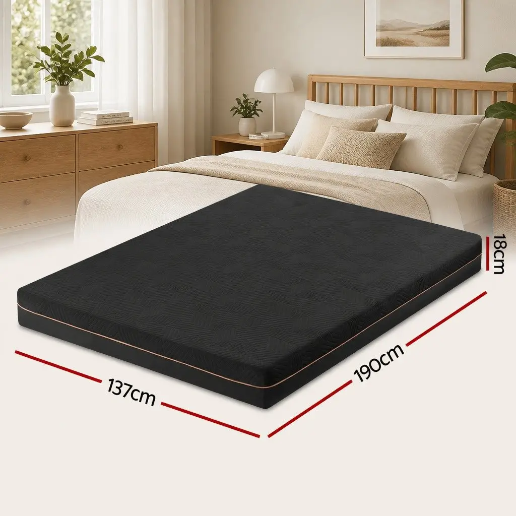 18cm Double Memory Foam Mattress