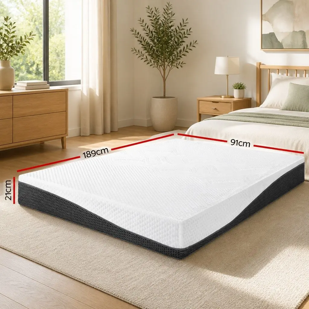 Single Memory Foam Mattress with Cool Gel
