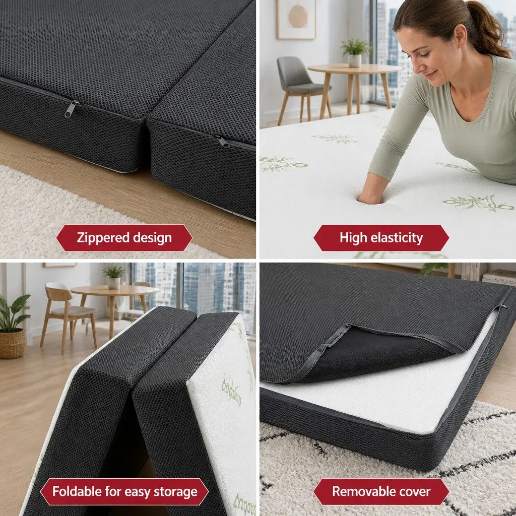 Foldable Mattress for Comfort and Style
