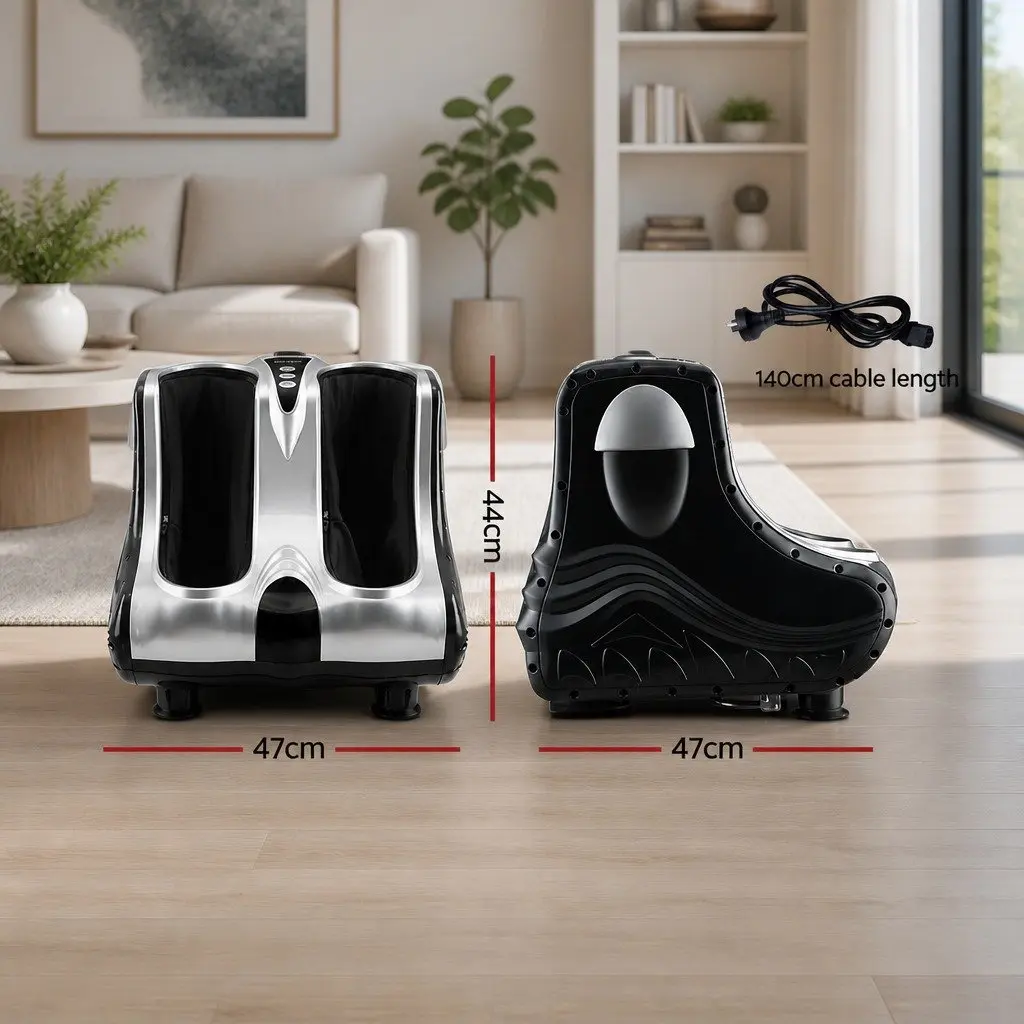 Foot Massager Electric Shiatsu Roller Kneading 47cm for Ankle Calf Leg Massage