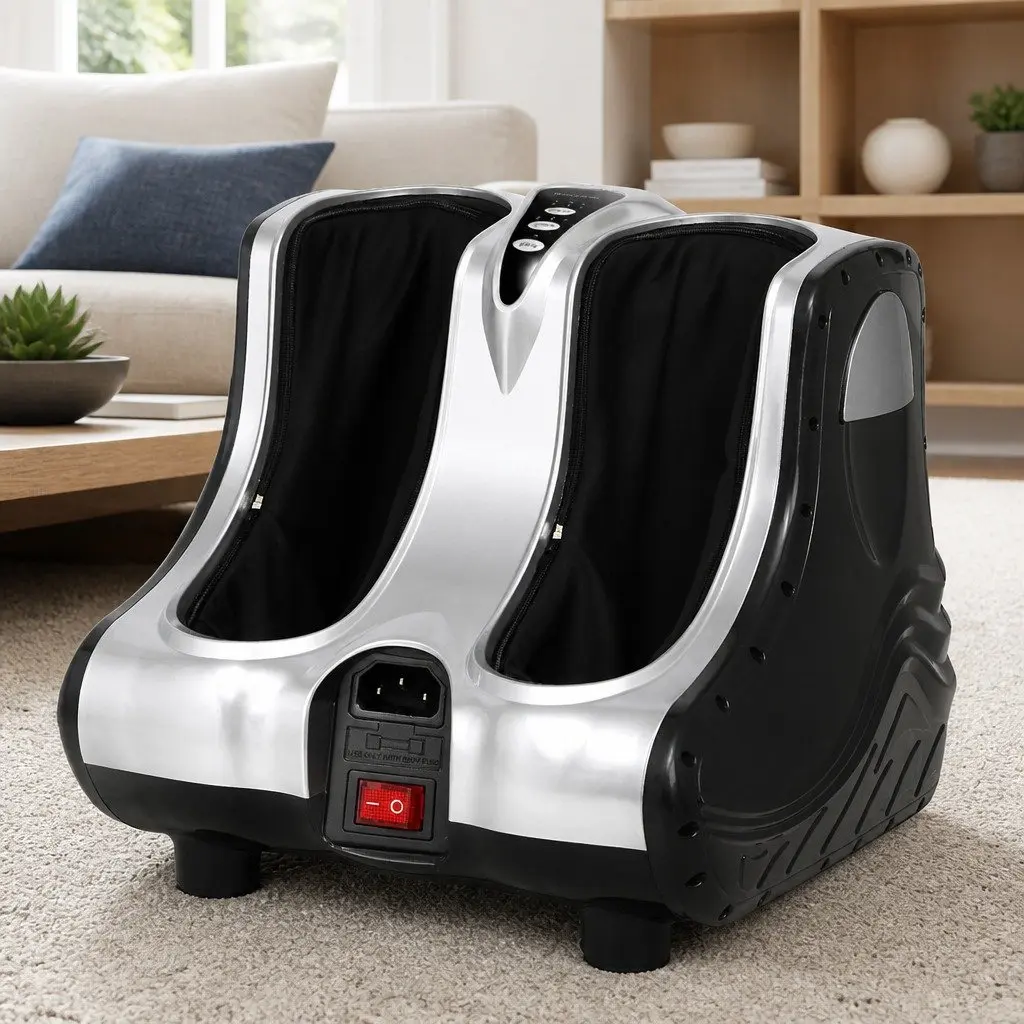 Foot Massager Electric Shiatsu Roller Kneading 47cm for Ankle Calf Leg Massage