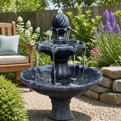 Create a Serene Garden Oasis with a Solar Fountain