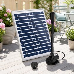 Friendly Solar Fountain Pump for Your Garden