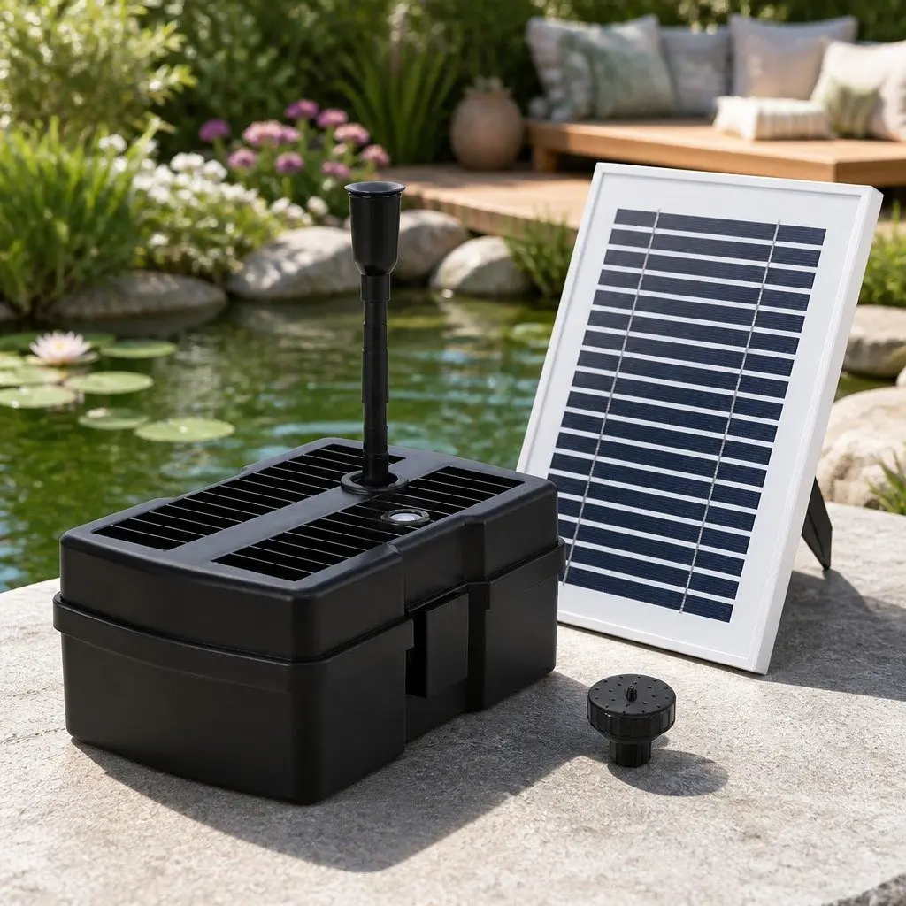 Solar Submersible Fountain Pump 4.6FT 470L/H