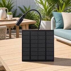Friendly Solar-Powered Water Fountain Pump Kit for Your Garden