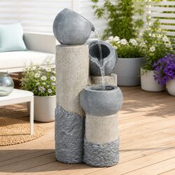 Brighten Your Space with a 3-Tier Solar Water Fountain