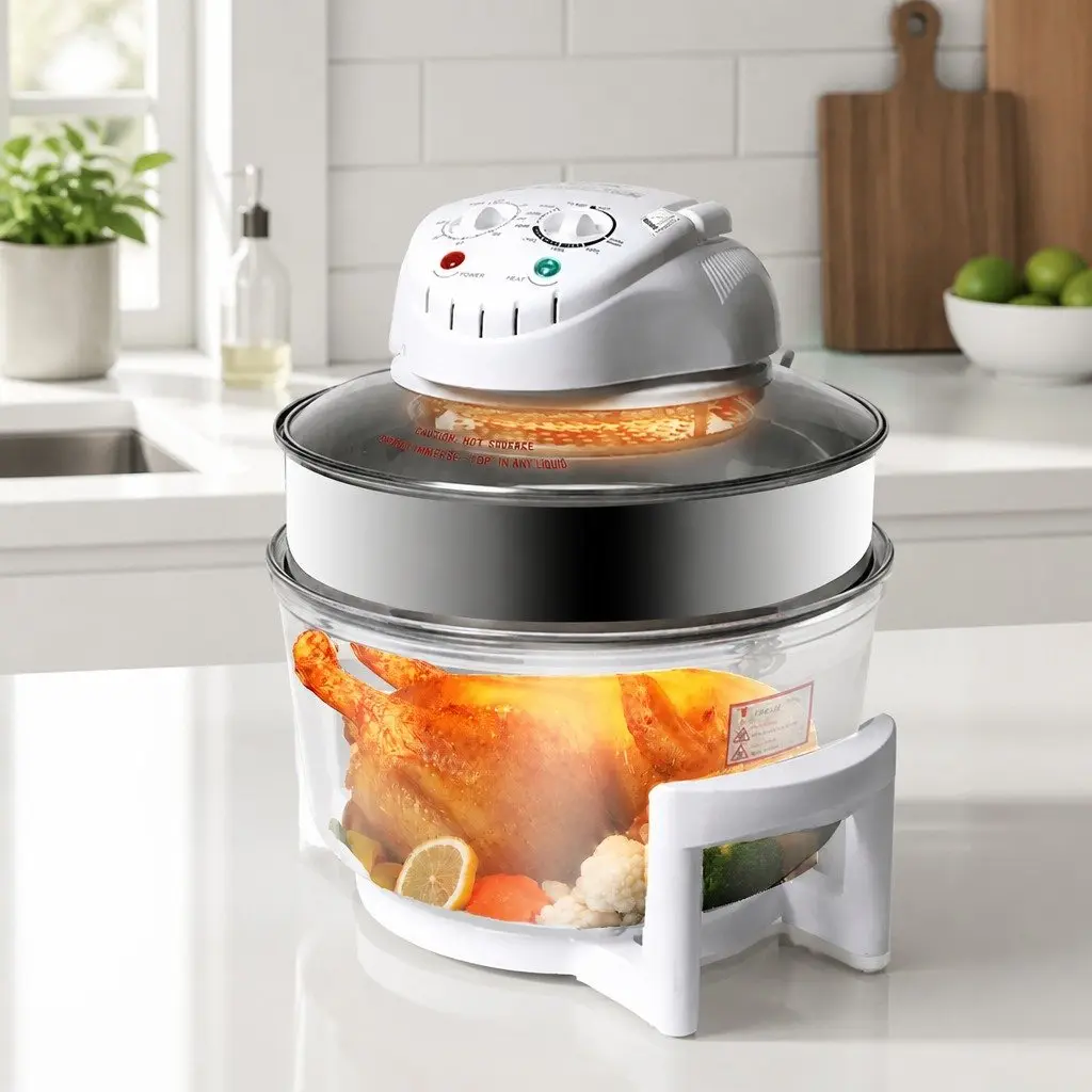 Air Fryer Convection Oven Electric 17L Large Capacity Oil-Free Cooking Timer