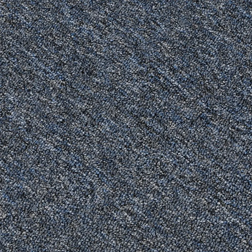 Carpet Tiles Heavy Duty Blue 50cm x 50cm 20 Piece