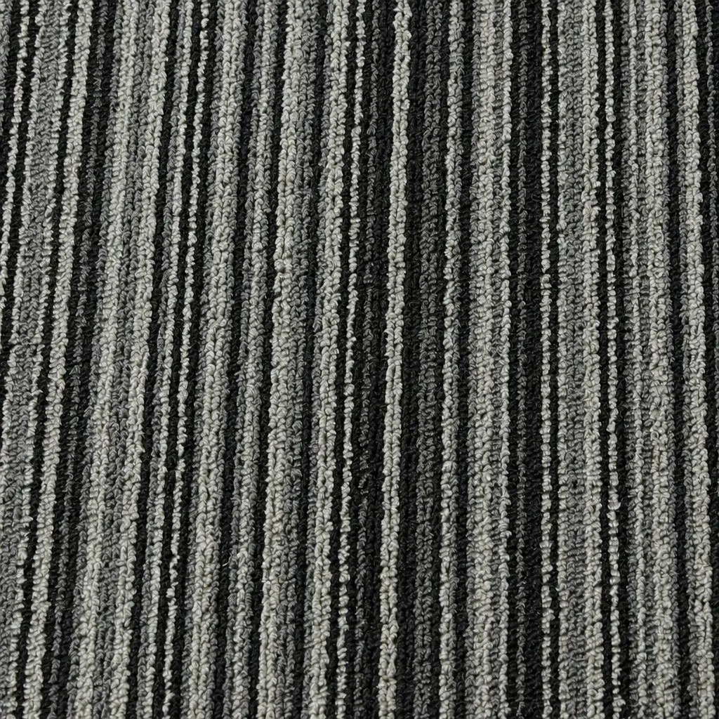 Carpet Tiles 20 Piece 5m2 Commercial Grade Heavy Duty Modular Flooring Black