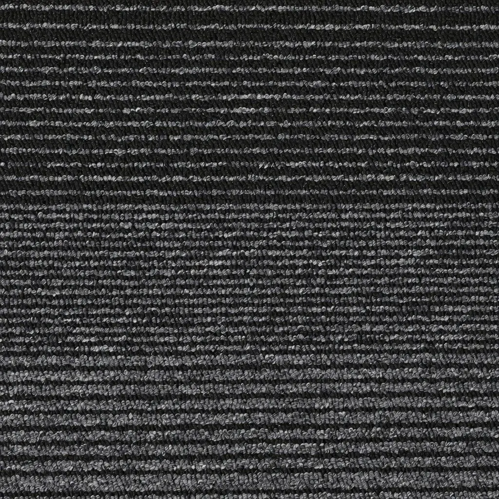 Carpet Tiles 5m2 Box 20 Pieces 50x50cm Commercial Grade Black Heavy Duty