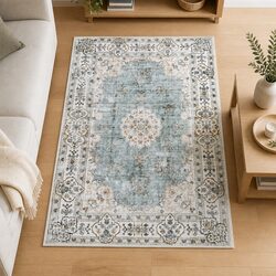 Enhance Your Space with a Vintage Non-Slip Floor Rug 80x120cm