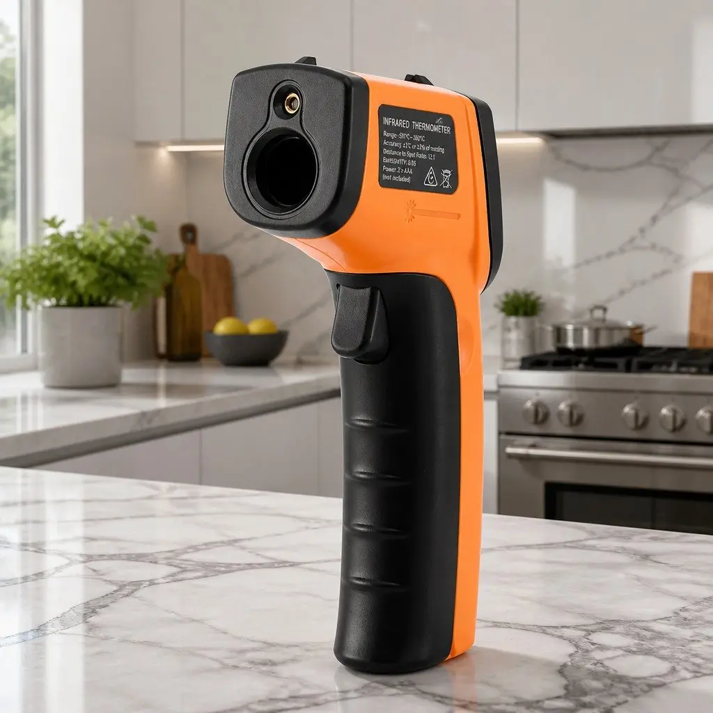 Digital Infrared Thermometer High-Definition Display Handheld Size