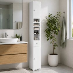 Your Ideal 180cm Tall Bathroom Storage Cabinet Awaits