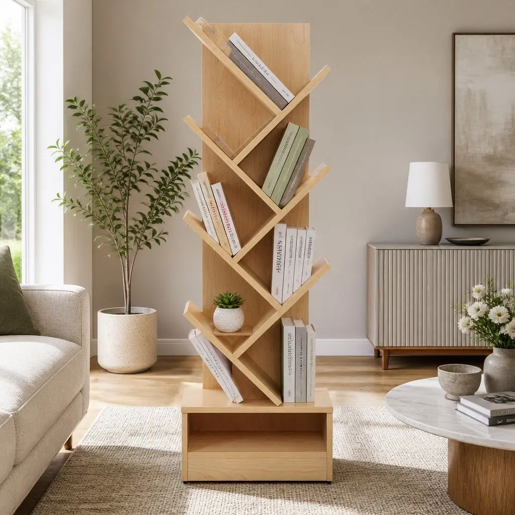 7-Tier Tree Bookshelf