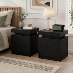 Your New Bedside Table with Modern Storage Features