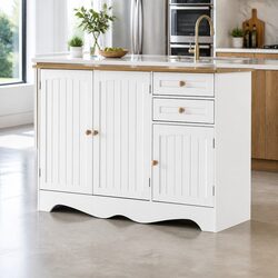 Find Your Perfect Storage Solution with This White Sideboard