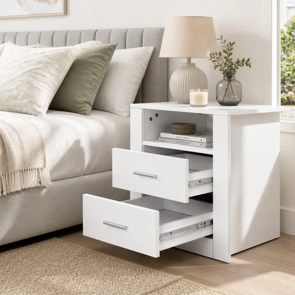 Bedside Table for Storage