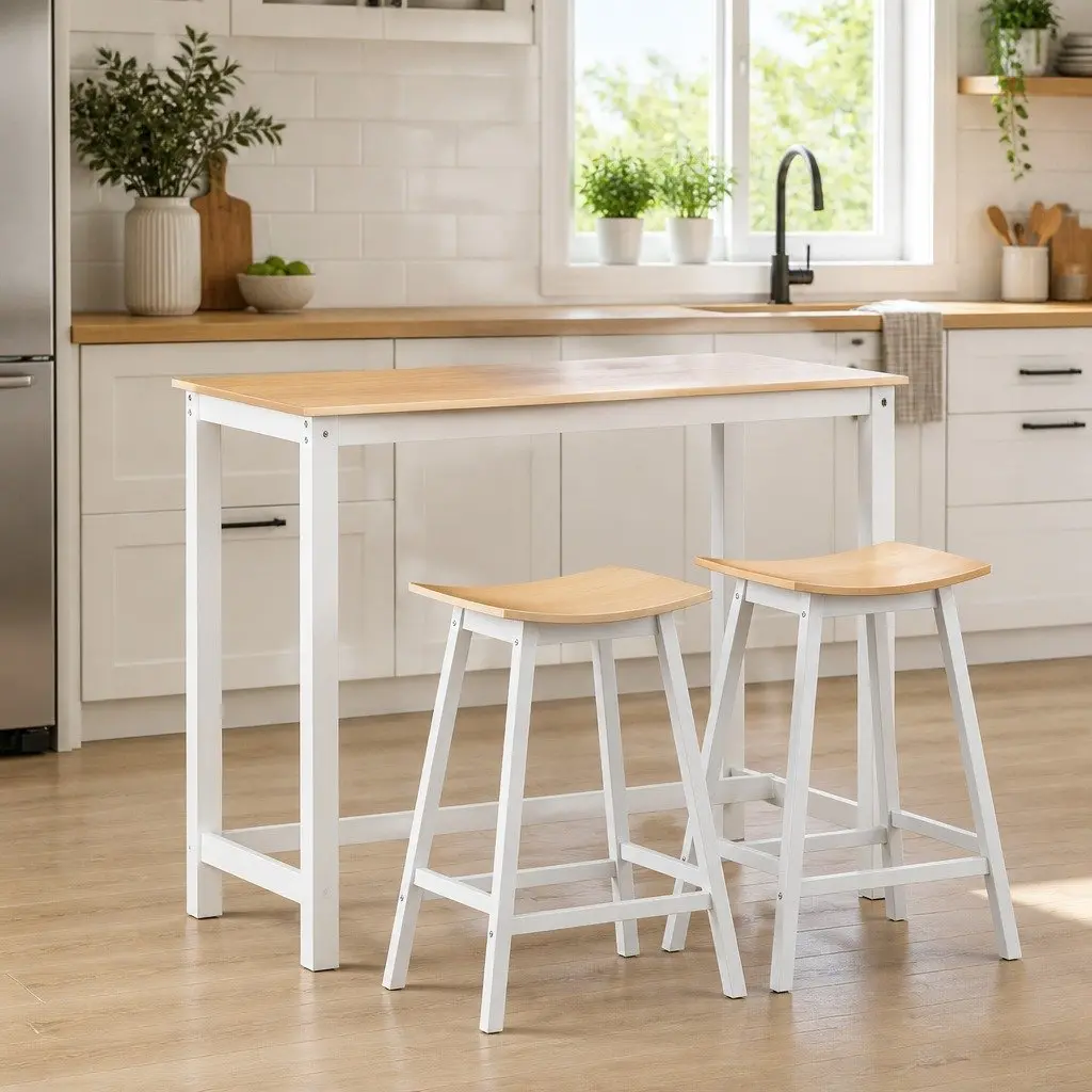 Bar Table and Stools Set