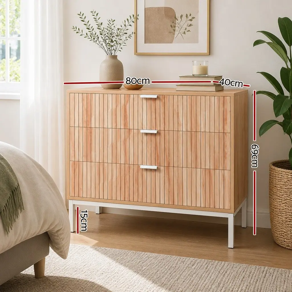 3 Drawer Chest of Drawers for Easy Living