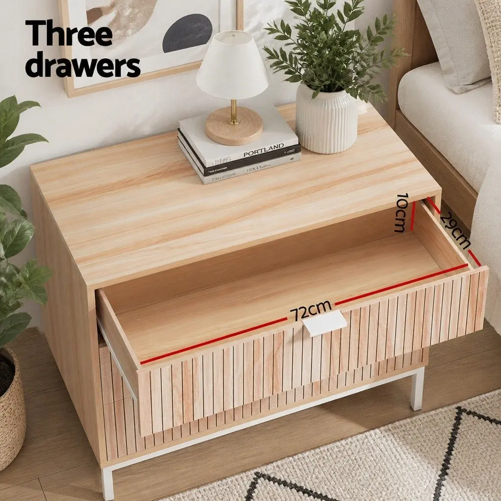 3 Drawer Chest of Drawers for Easy Living