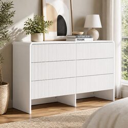 Friendly Beige 6 Drawer Chest - Your Storage Solution