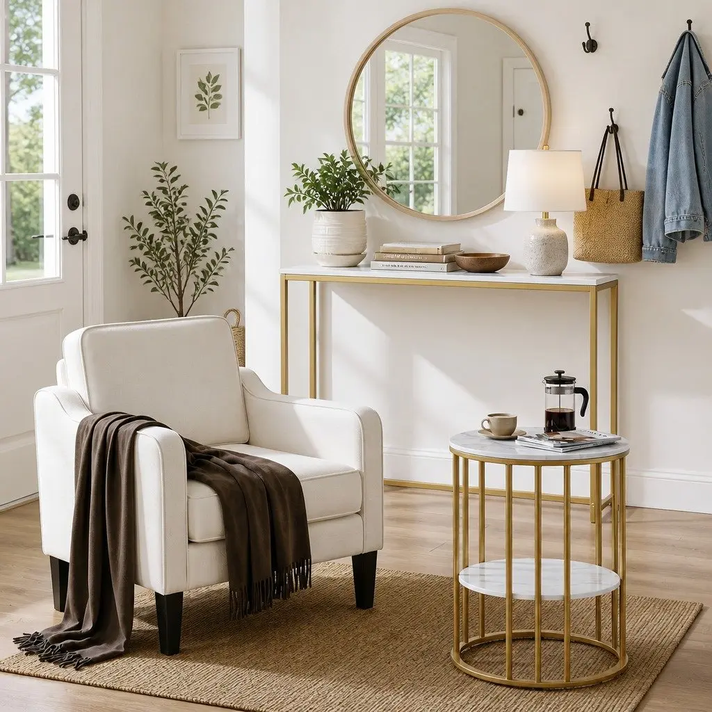 Narrow Console Table