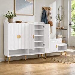 Your New Favorite Shoe Cabinet Bench Set for Home